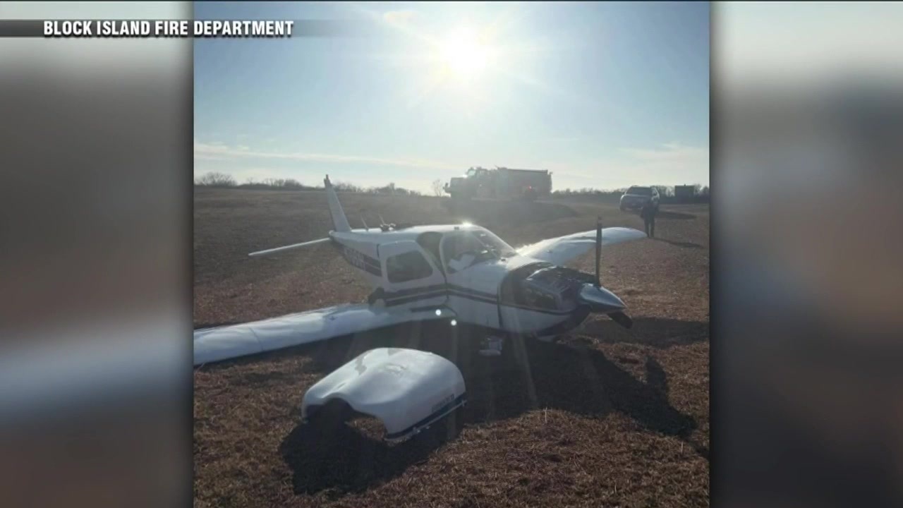 Plane crashes on Block Island