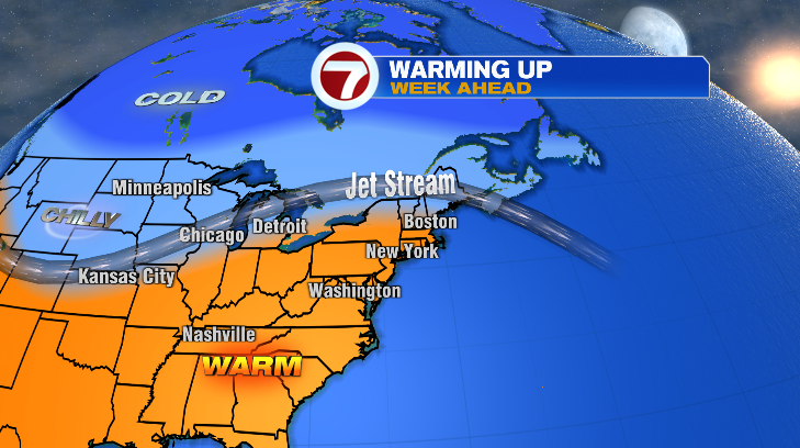 Warming trend ahead