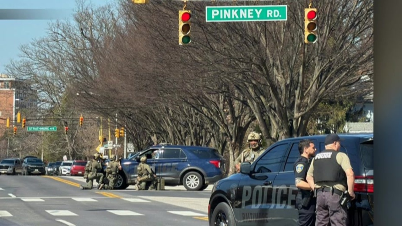 Baltimore police say an officer and suspect have been shot in an ‘active shooter incident’ in the city