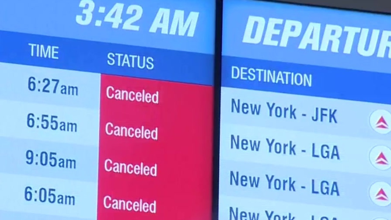 ‘Gotta find a new flight’: Crash at LaGuardia airport impacting flights at Logan airport