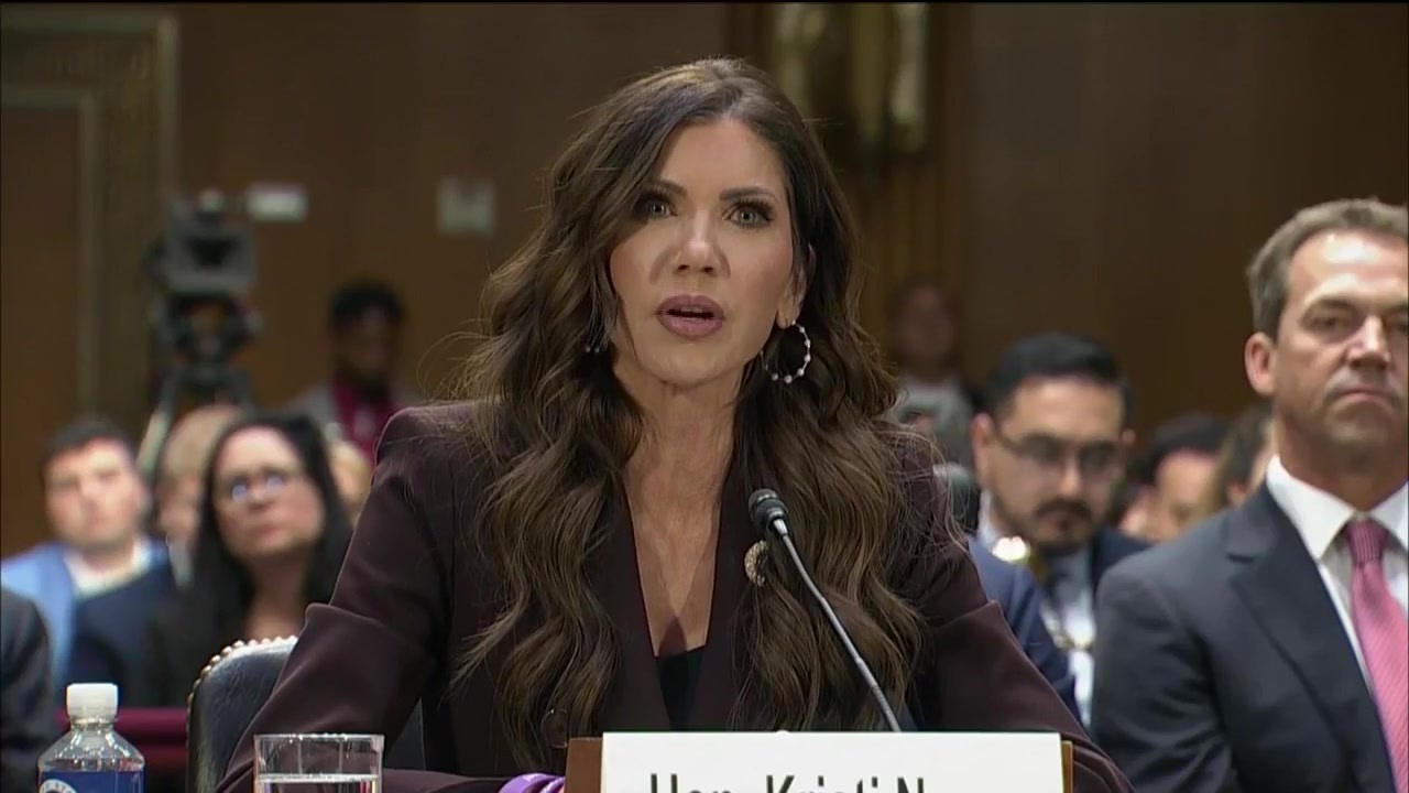 Trump says he’s replacing Homeland Security Secretary Noem with GOP Sen. Markwayne Mullin