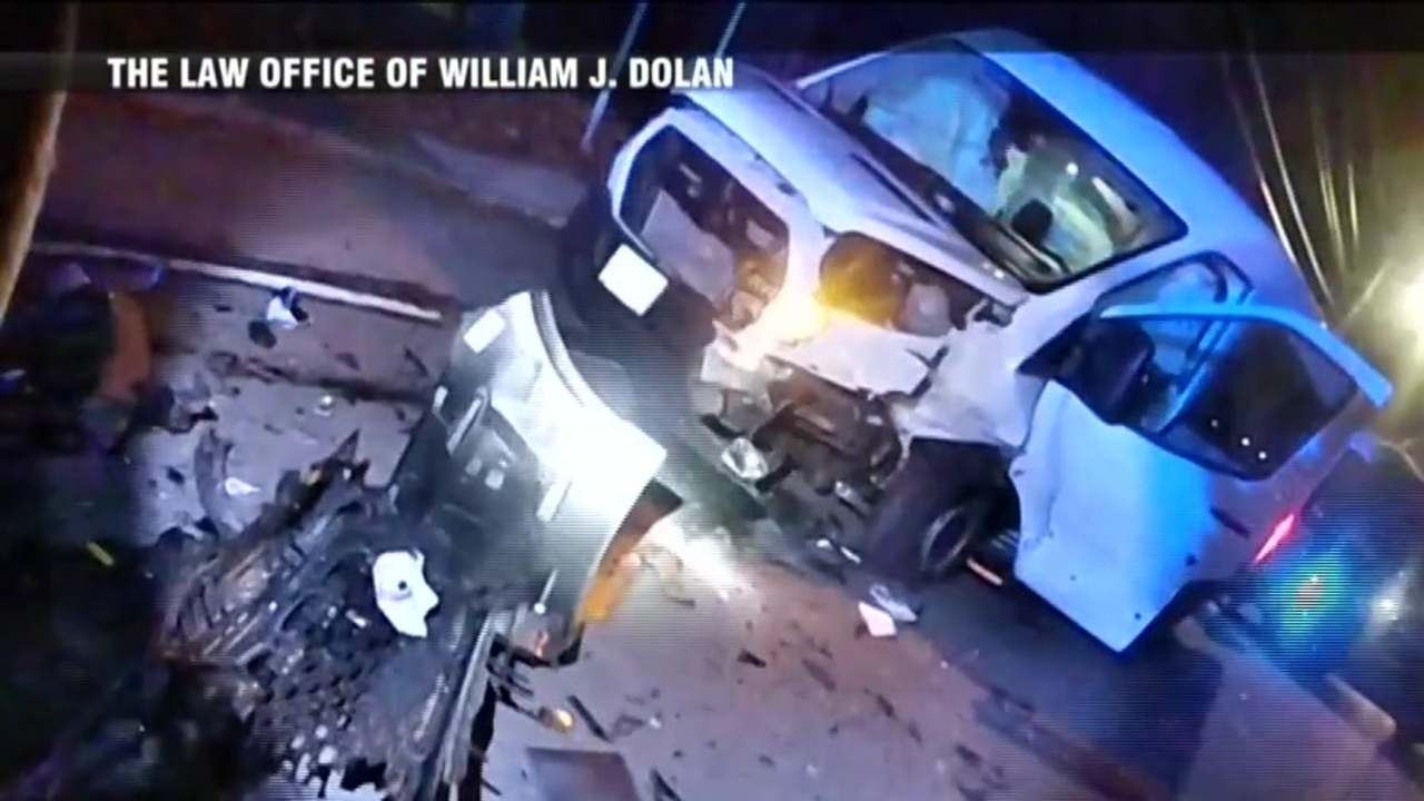 Image for State police sergeant indicted in connection with deadly 2023 Woburn crash