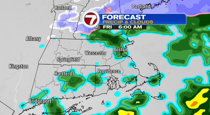 Spring showers this week before weekend cooldown