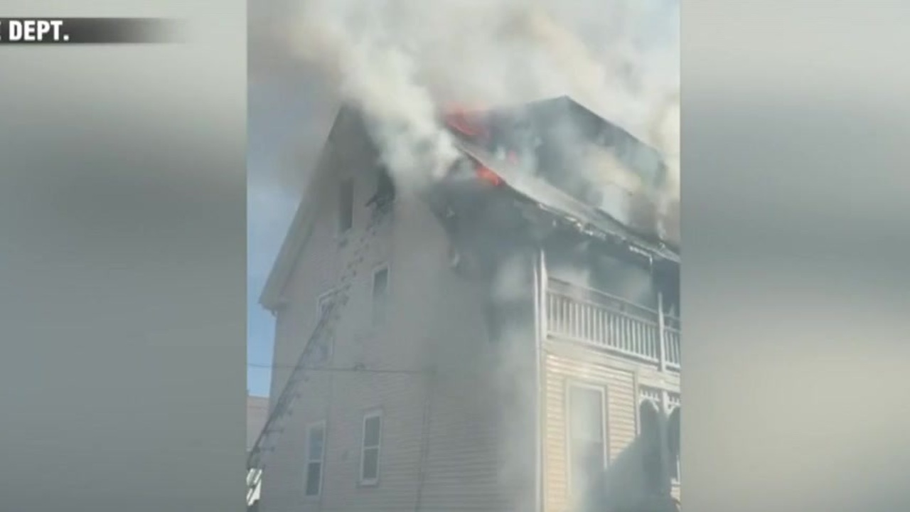 Crews battle fire at multi-family home in Hyde Park - Boston News ...