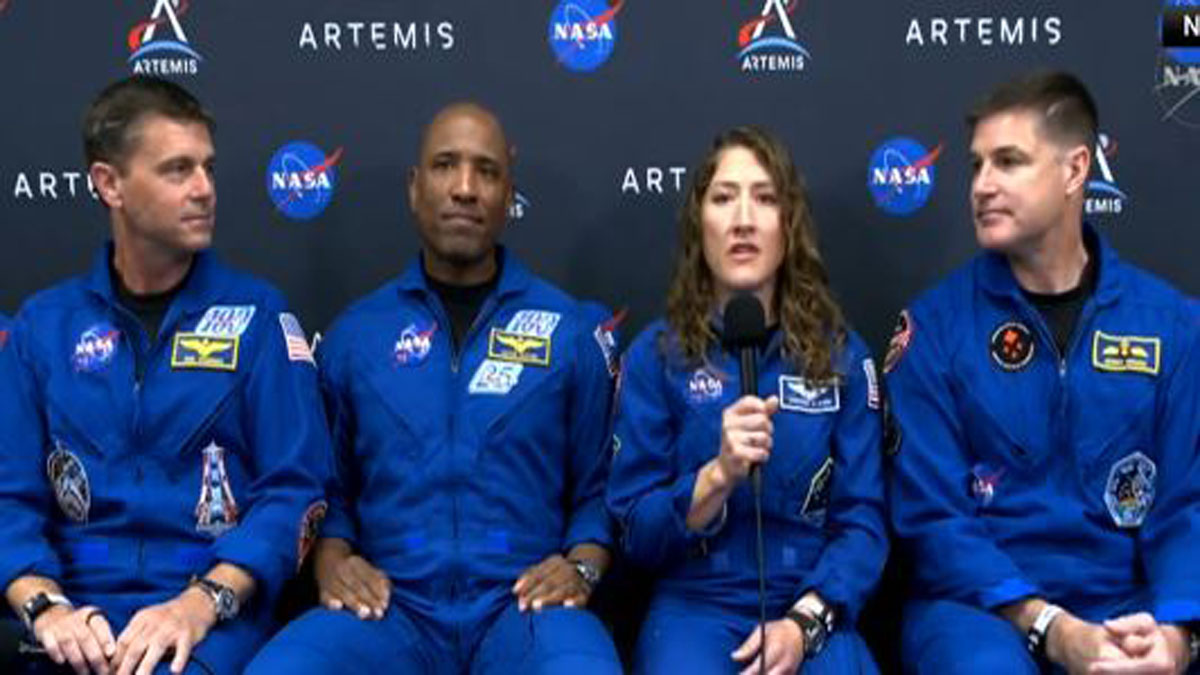 Meet the Artemis crew in NASA’s first astronaut mission to the moon in more than a half-century