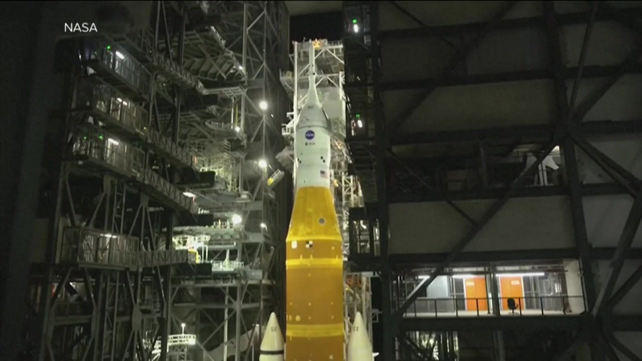 Moon rocket and weather are on NASA’s side for the first astronaut launch in decades