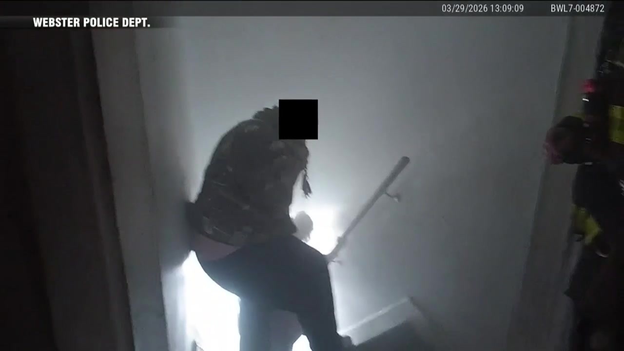 Webster firefighters make smoky save