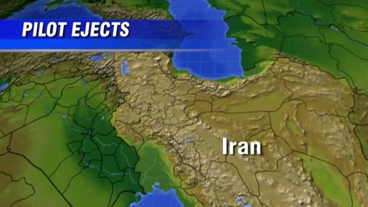 Affiliate of Iranian state TV claims a US pilot ejected from their aircraft over southwestern Iran