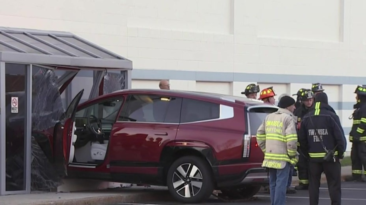 SUV crashes into Swansea surgical center