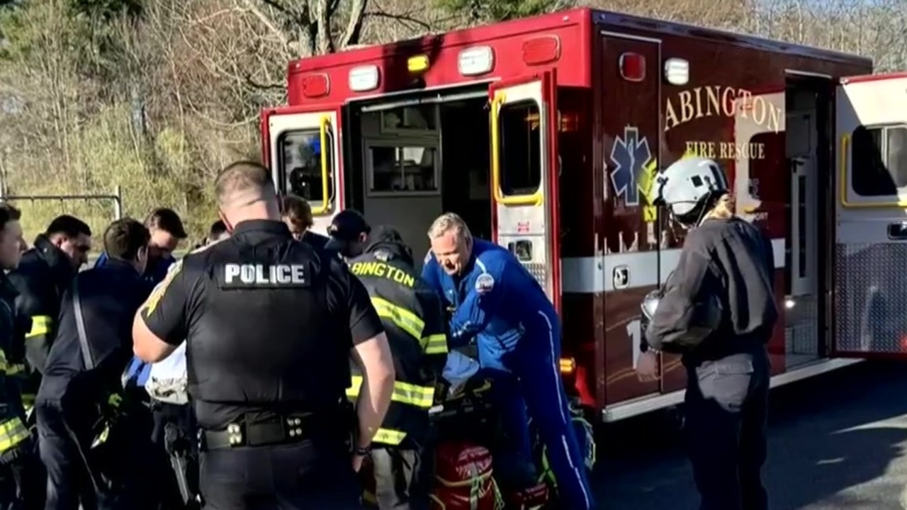 Young teen in hospital after being hit by car in Abington