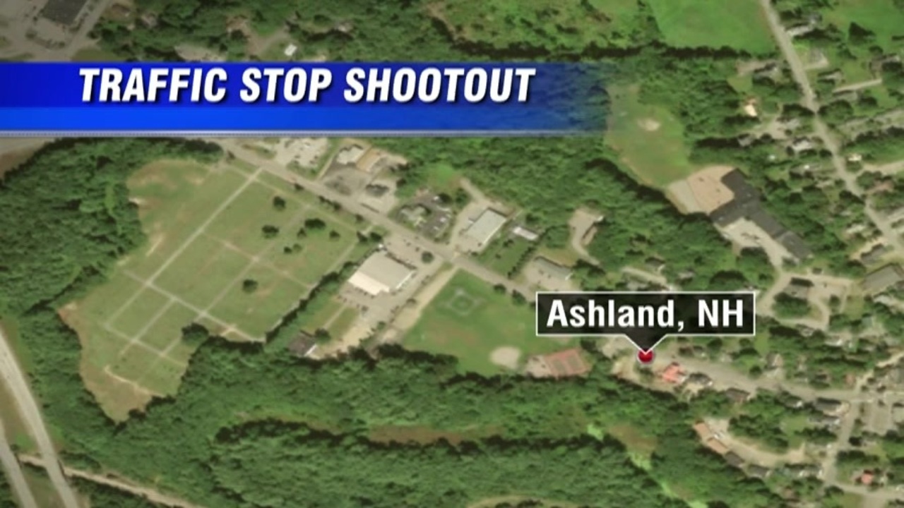 Officer hurt, suspect dead in Ashland, NH shooting