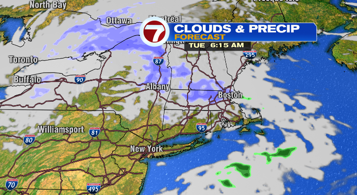 Chances for snow Tuesday, chilly mornings this week
