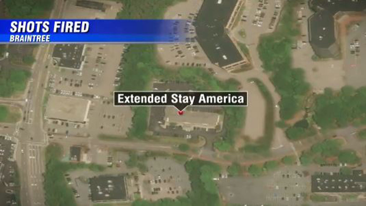 Braintree police investigating shooting at local hotel that left man hospitalized
