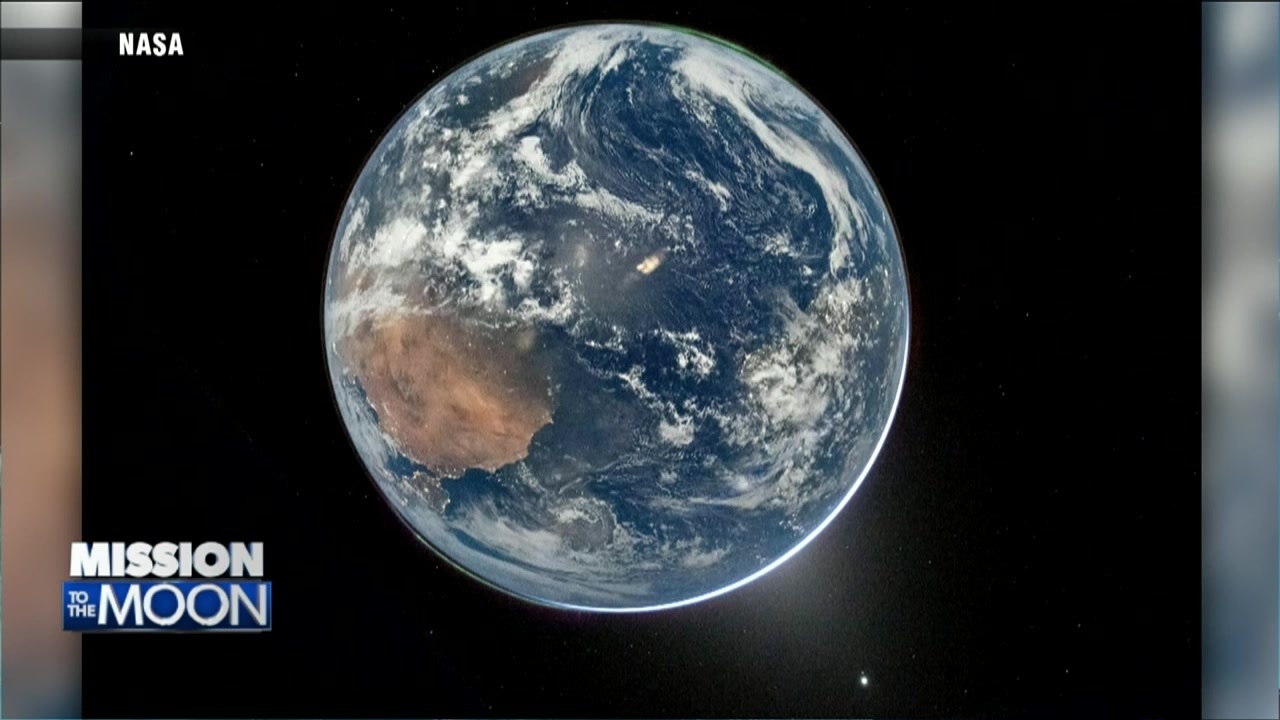 Artemis II’s moonbound astronauts capture Earth’s brilliant blue beauty as they leave it behind