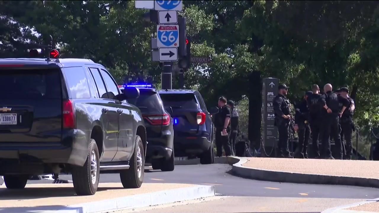 Secret Service says suspect opened fire on them, shot in exchange near Washington Monument