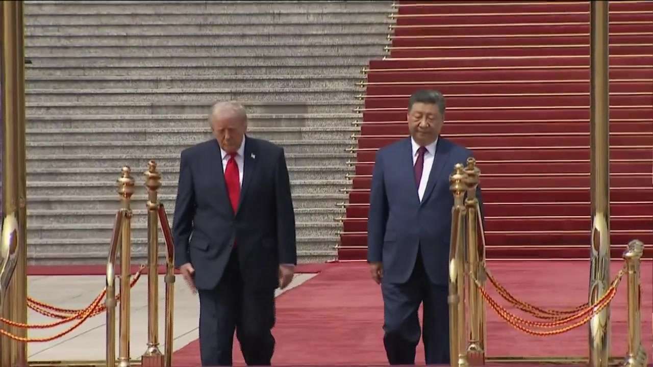 China’s Xi kicks off state visit to Washington on Wednesday with a rare planeside welcome from Trump