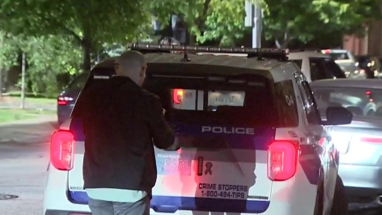 Bricks thrown from rooftop damage Boston police cruiser, parked car