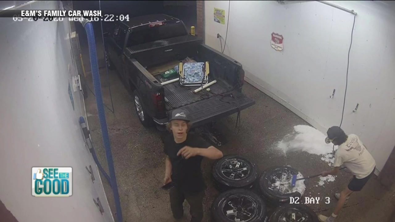 SEE THE GOOD: New Hampshire teens jump in to fix broken car wash equipment