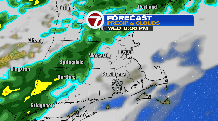 Rain showers begin midweek before 70s this weekend - Boston News ...