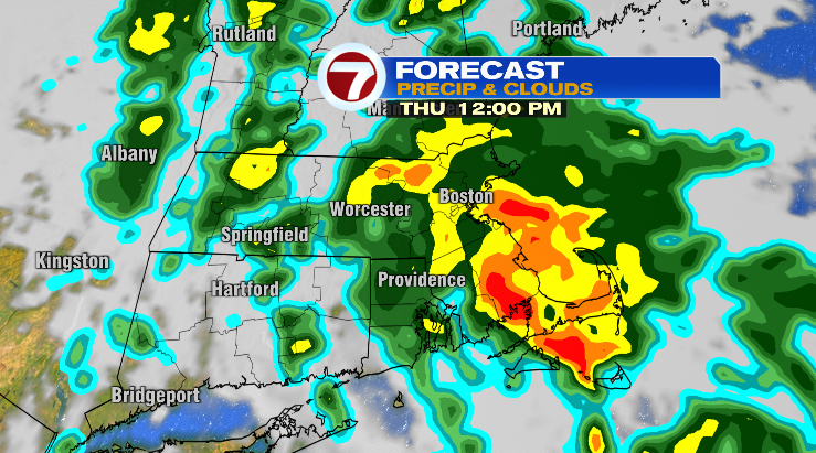 Rain showers before summer-like temperatures this weekend - Boston News ...