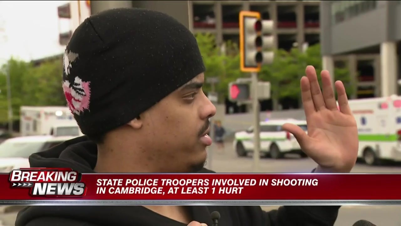 WATCH: Witnesses recount scene after gunman opens fire on Memorial Drive in Cambridge
