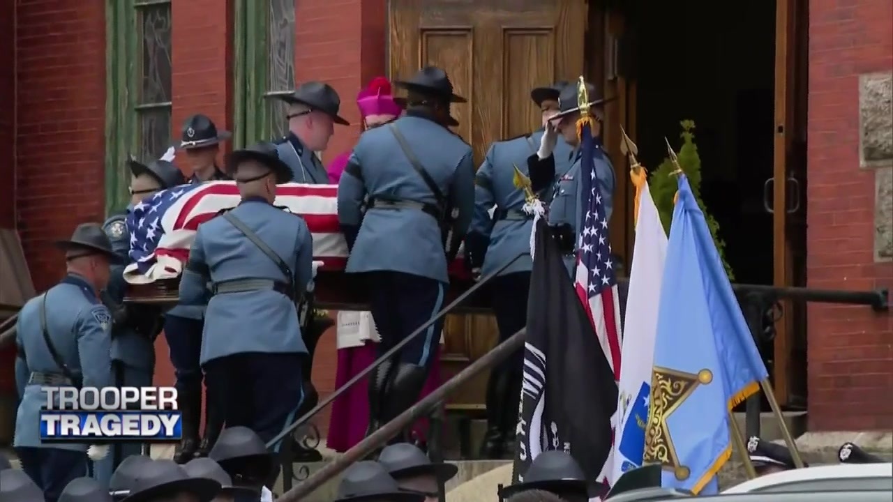 Funeral held for fallen MSP trooper Kevin Trainor