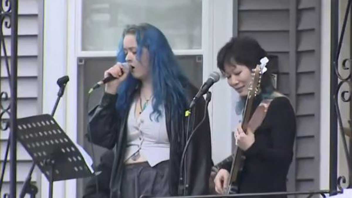 Wet weather not enough to keep crowds away for annual PorchFest in Somerville