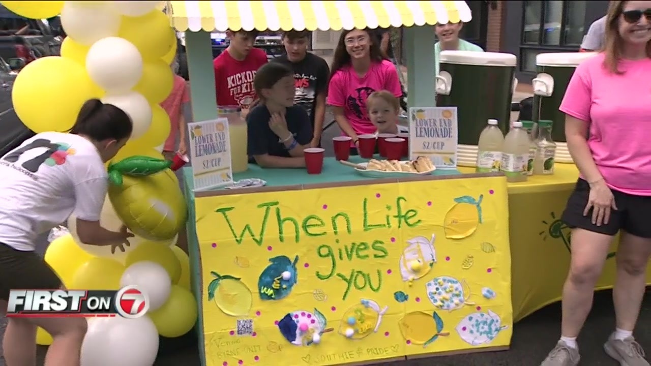 Local lawmakers, community members fill South Boston block to support lemonade stand robbery victims