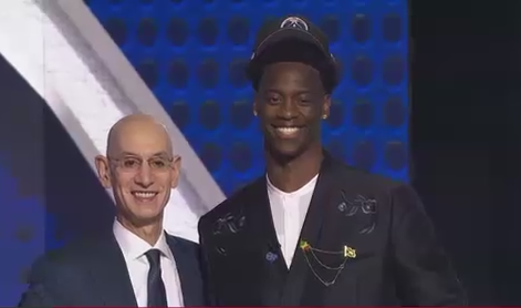The Washington Wizards select Brockton-native AJ Dybantsa with the No. 1 pick in the NBA draft