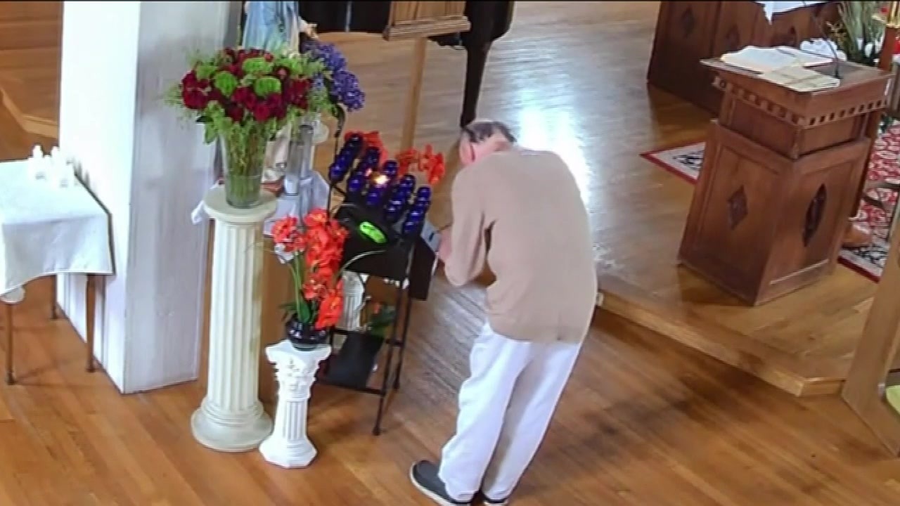 Man charged with stealing from church donation boxes in Medford