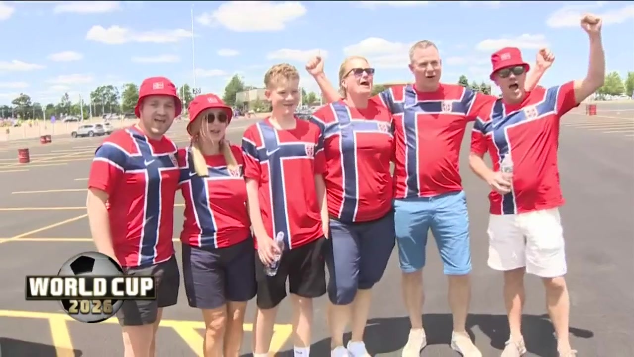 ‘Once-in-a-lifetime opportunity’: Norwegian, Iraqi fans flock to Boston Stadium for World Cup match