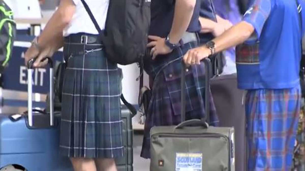 Tartan Army departs Boston for Miami to continue supporting Scotland in the World Cup
