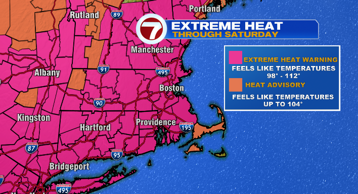 Heat wave continues through the 4th