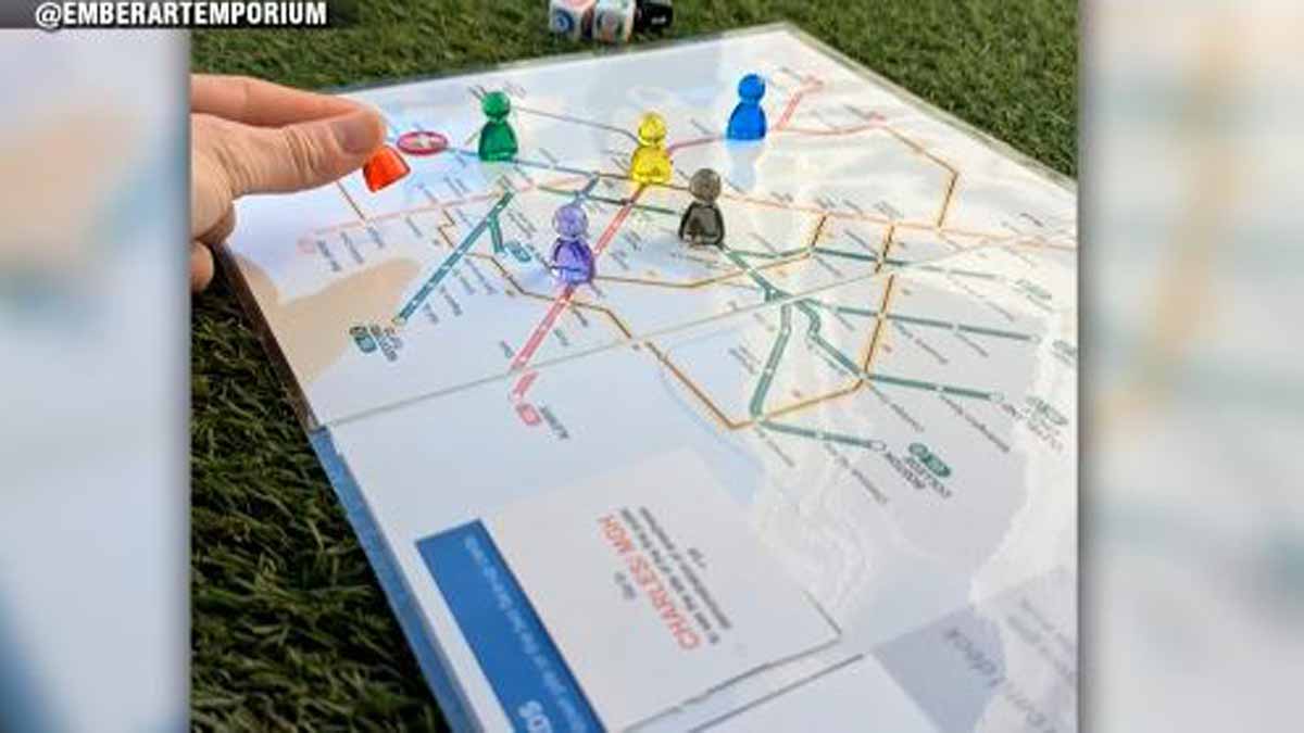 Local small business owner turns navigating the T into trending board game