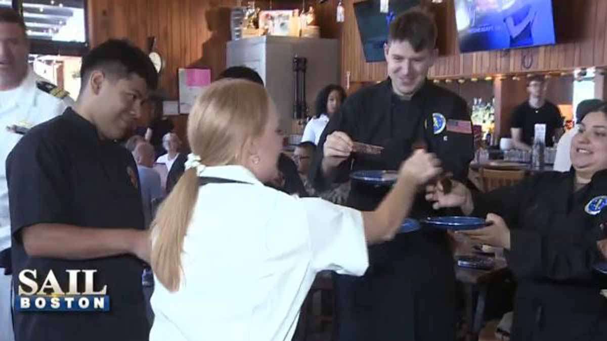 Acclaimed Boston chef and restaurateur meets up with Navy chefs as part of Sail Boston