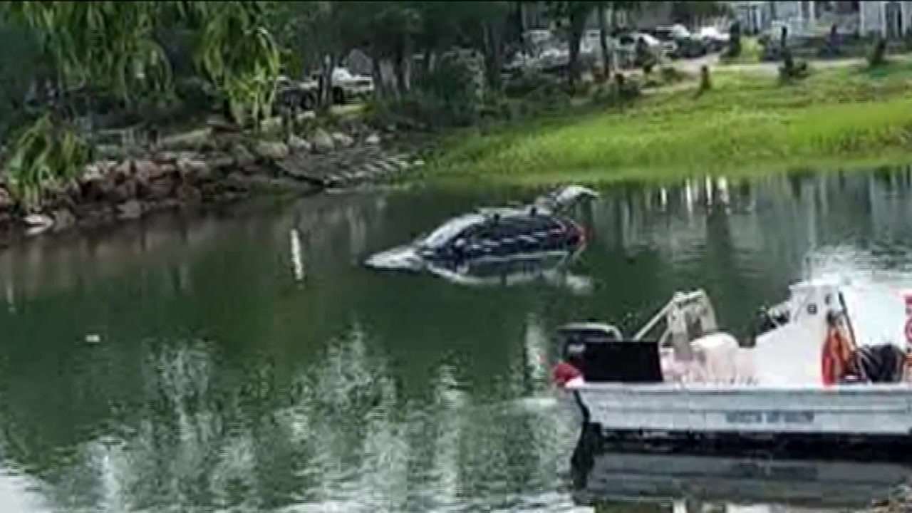 Woman dives in to rescue 20-year-old who crashed car into water off Gloucester