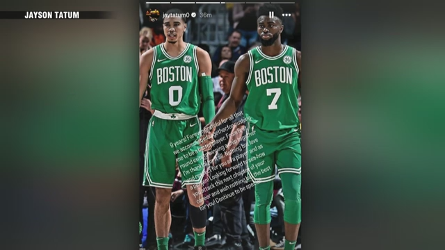 ‘Forever grateful for all we accomplished together': Jayson Tatum speaks out about Jaylen Brown trade