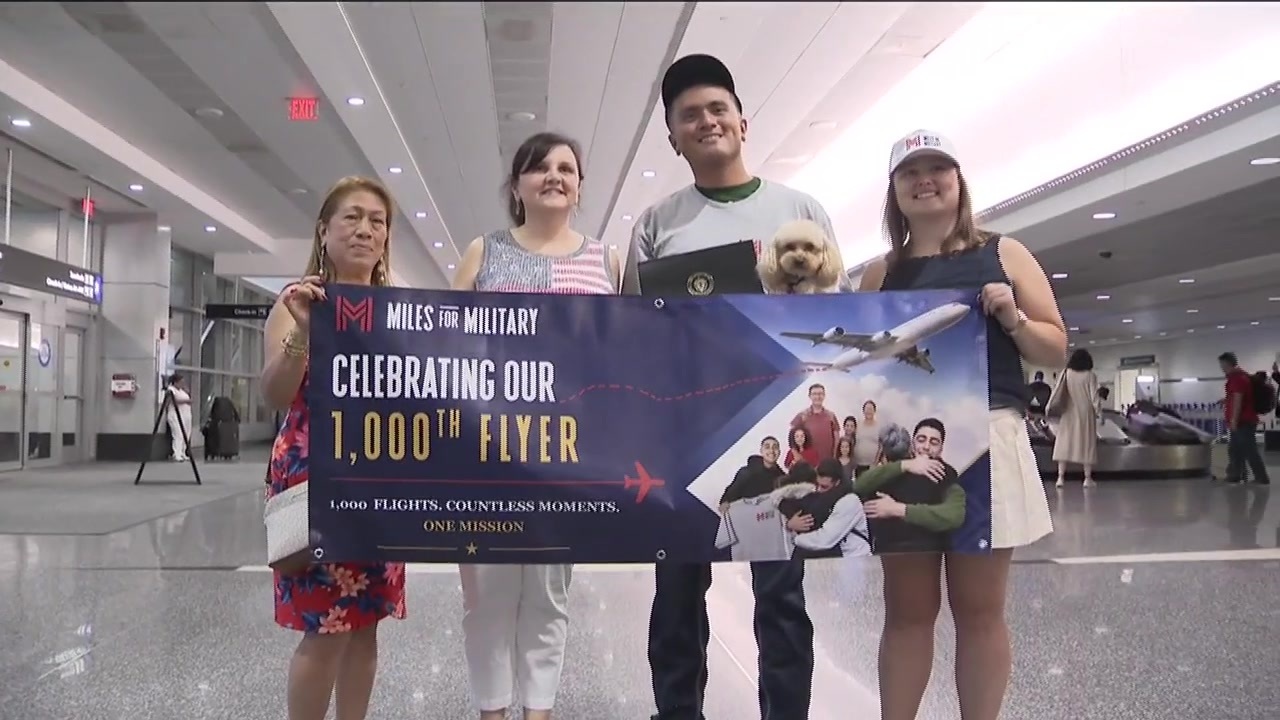 US soldier from Lynn returns home for holiday weekend through nonprofit providing free flights