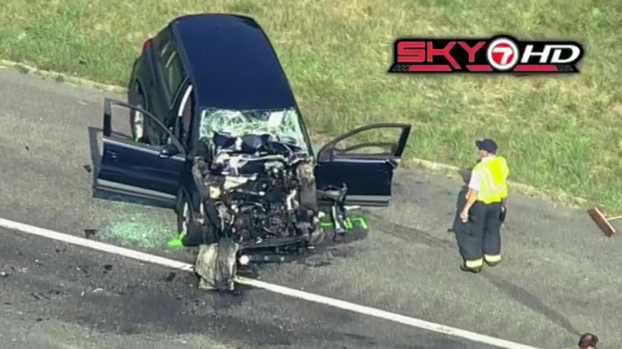 1 seriously hurt in crash on I-95 in Newbury