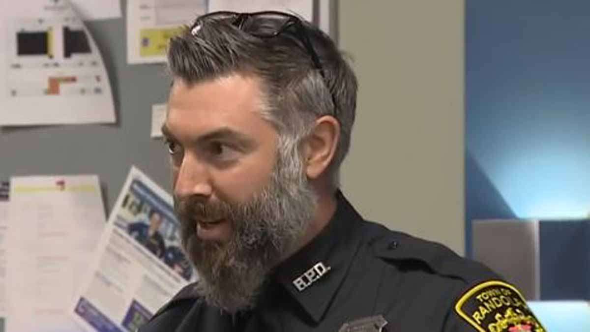 Randolph police officer recalls moment he located missing 6-year-old boy