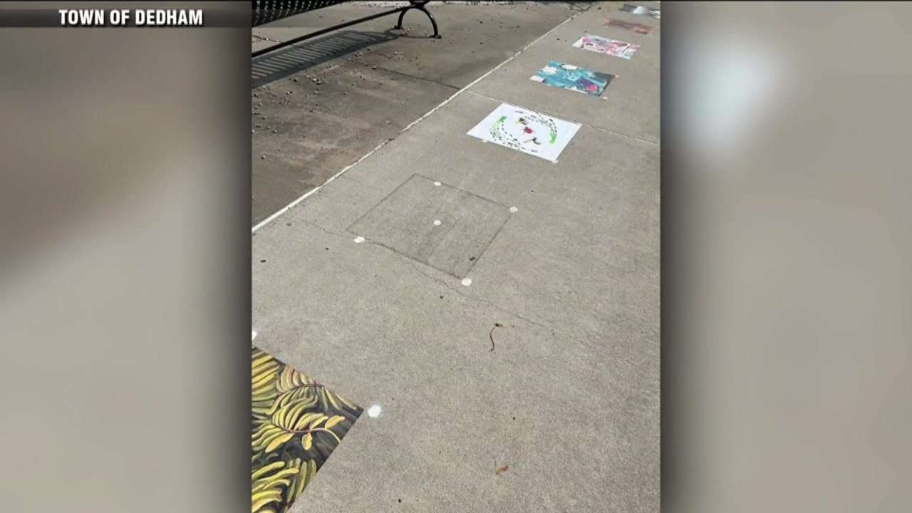 Art tiles installed in Dedham stolen