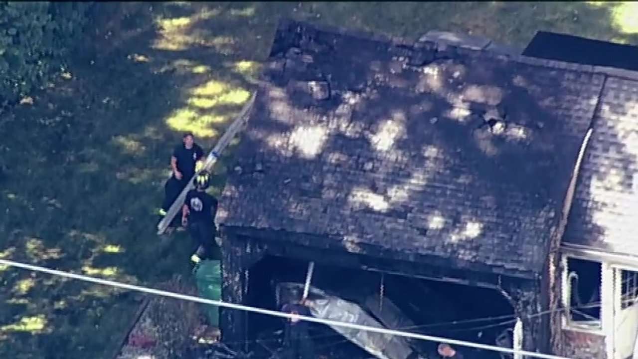 Crews respond to garage fire in Attleboro