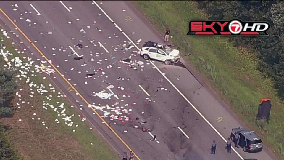 Messy crash shuts down part of I-290 in Marlboro