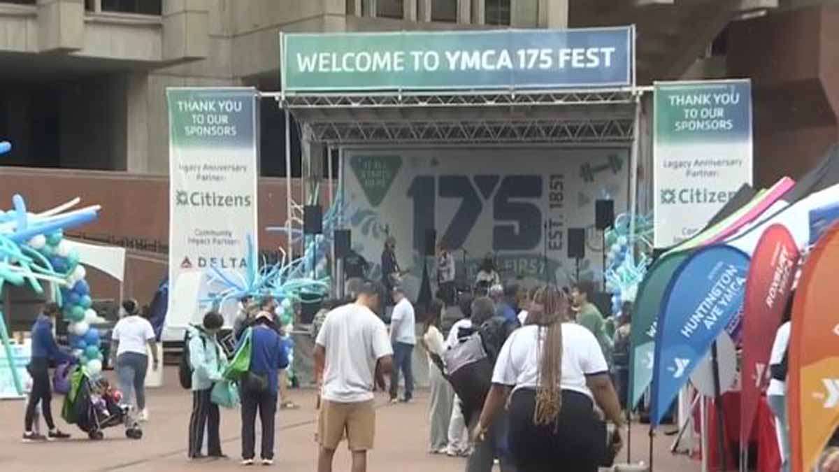 YMCA celebrates 175 years with event on City Hall Plaza in Boston