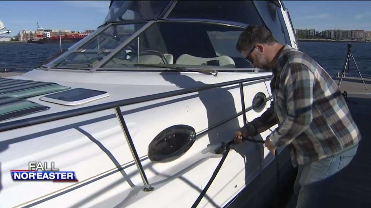 Man to ride out nor’easter on boat in Charlestown Marina: ‘I’ll be safe and snug in here’