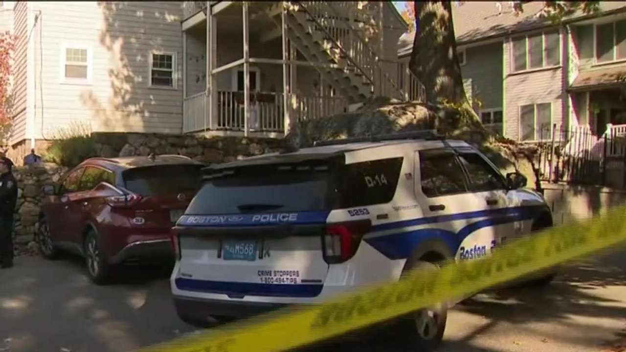 Boston police investigating scene in Brighton