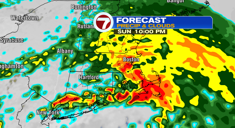 Bright Saturday, rain moves in for Sunday
